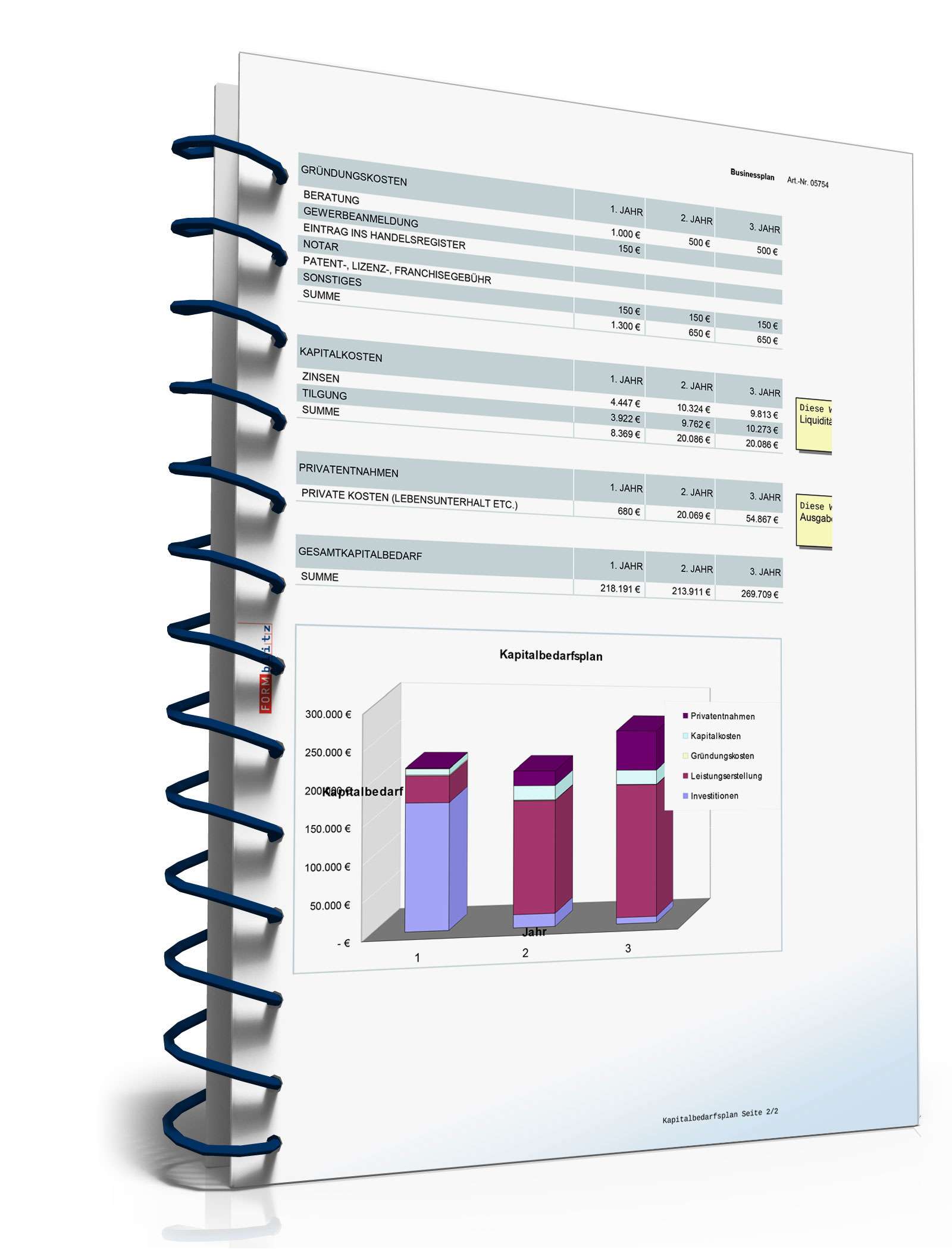 Businessplan Restaurant Excel. Seite: 18