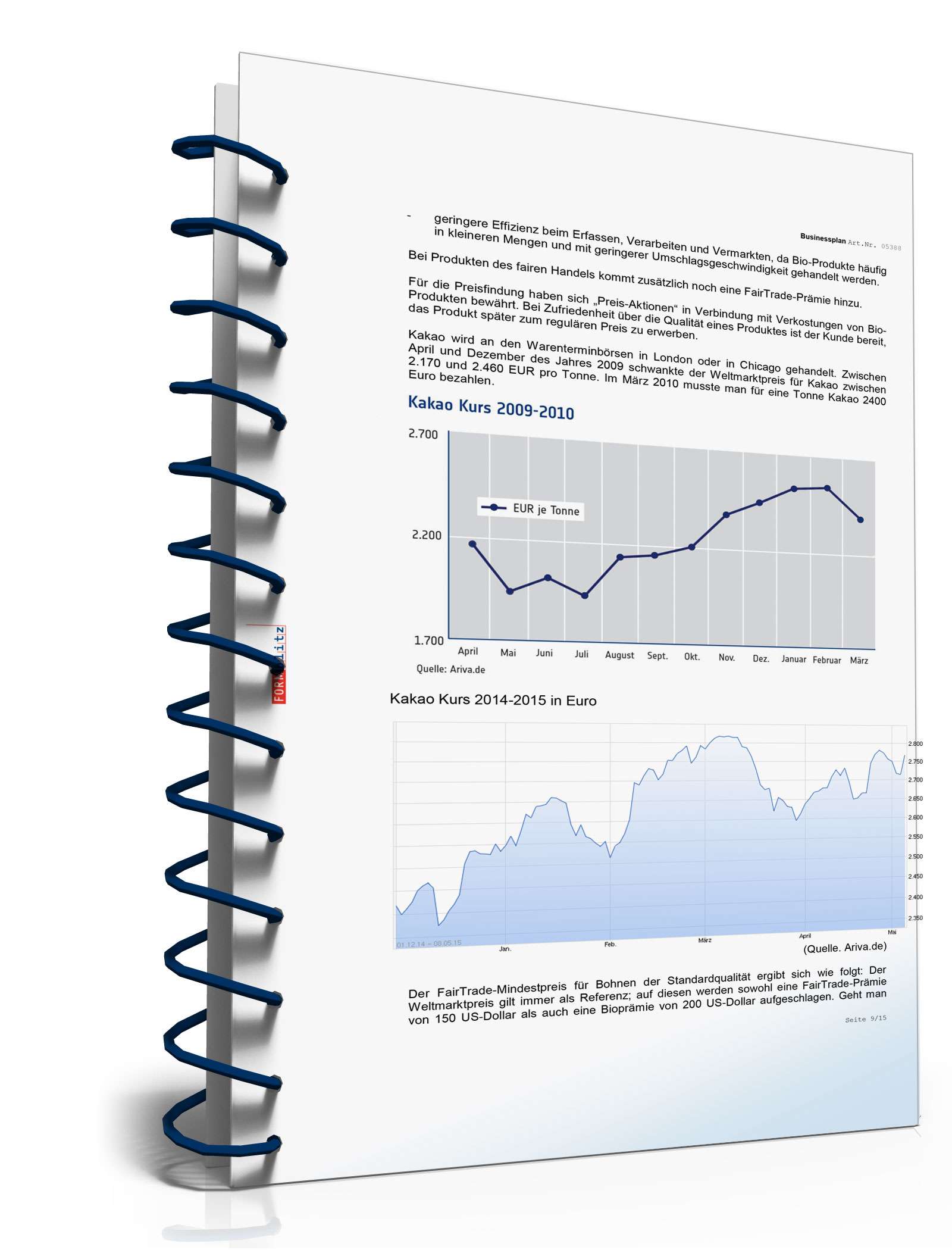 Businessplan Im- und Exportunternehmen Excel. Seite: 8