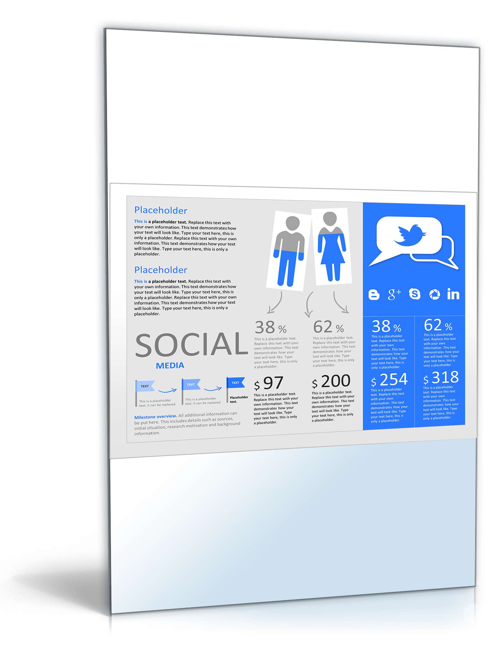 PowerPoint Präsentation Infografiken Excel. Seite: 3