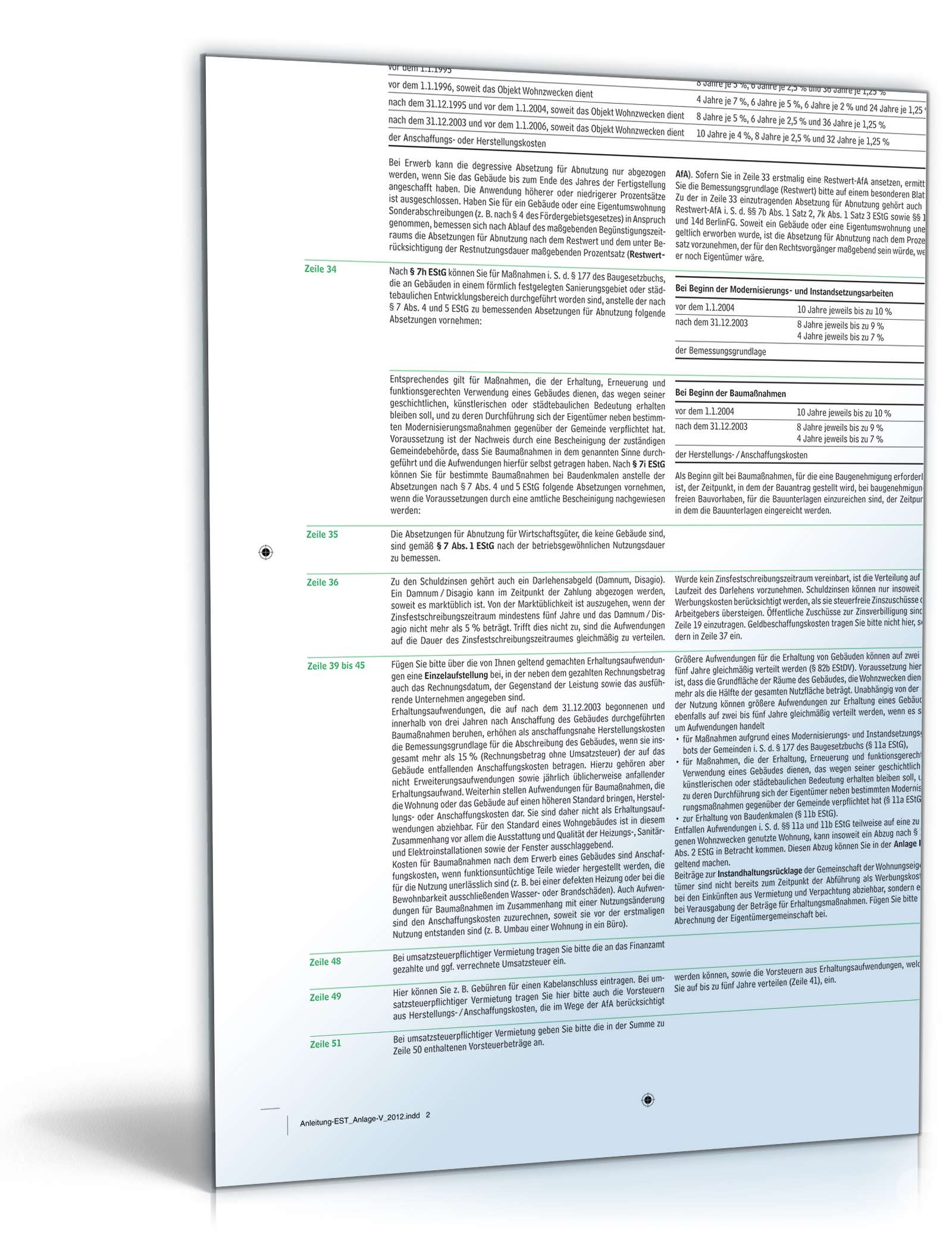 Anlage V 2012 PDF. Seite: 4