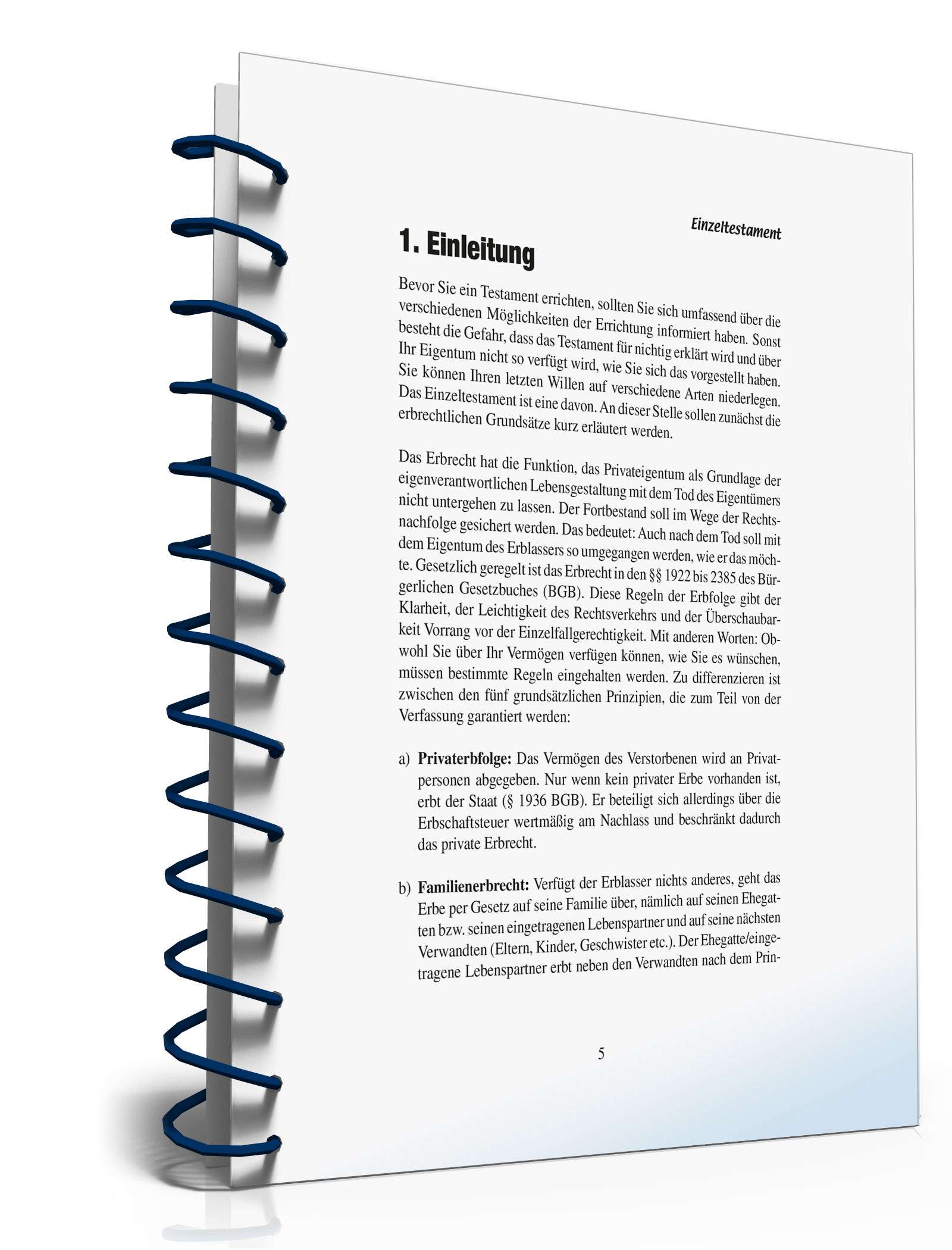 Ratgeber Einzeltestament  PDF. Seite: 4