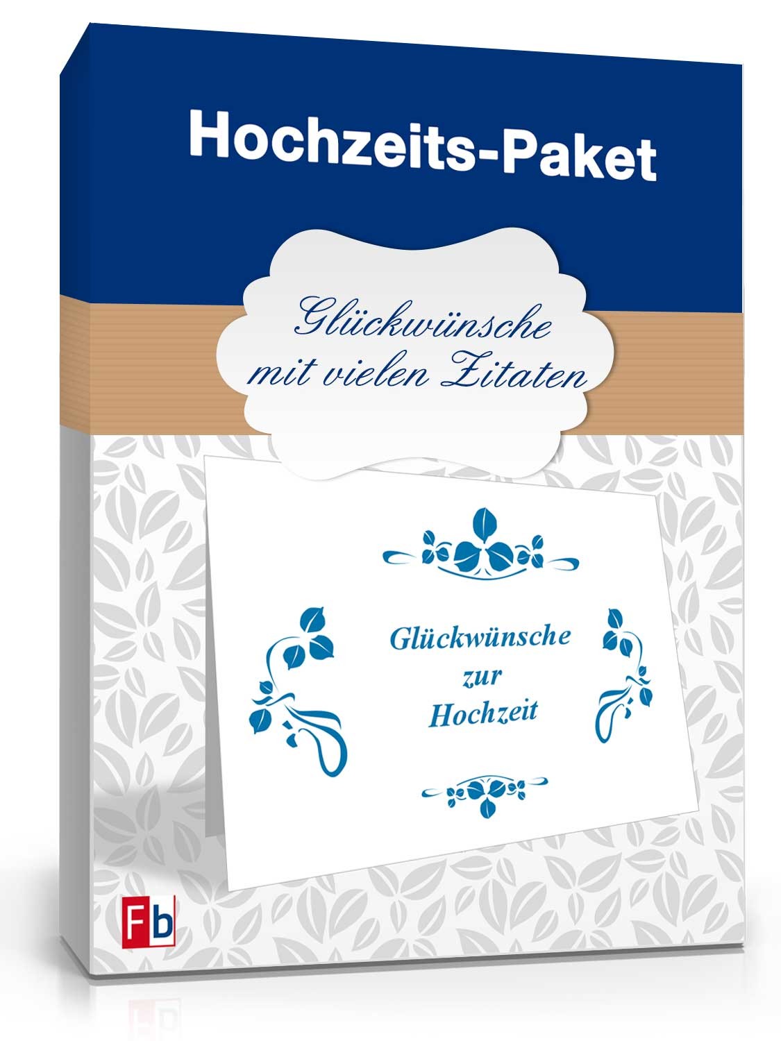 Hochzeits-Paket Glückwünsche Excel