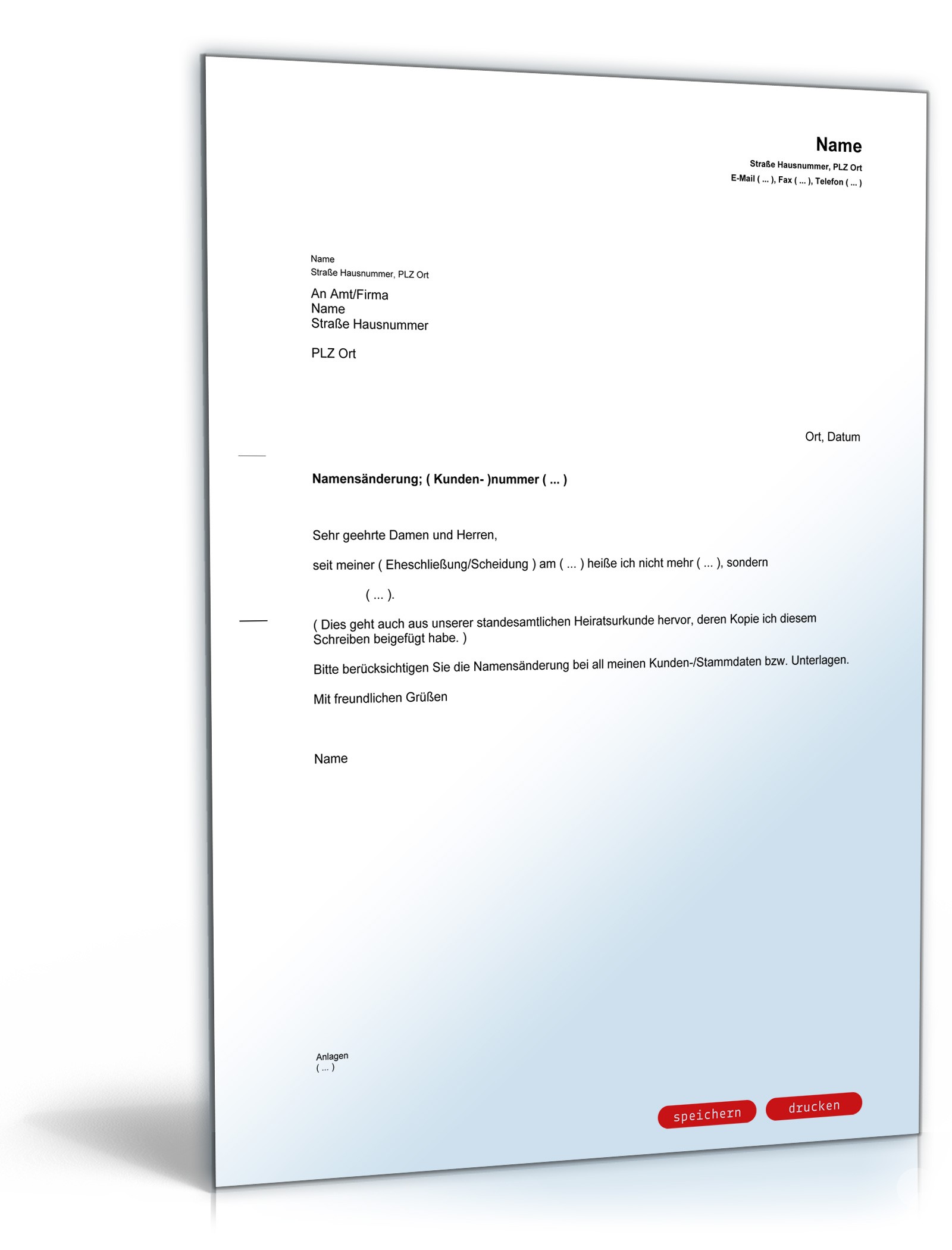 Mitteilung Namensänderung  PDF