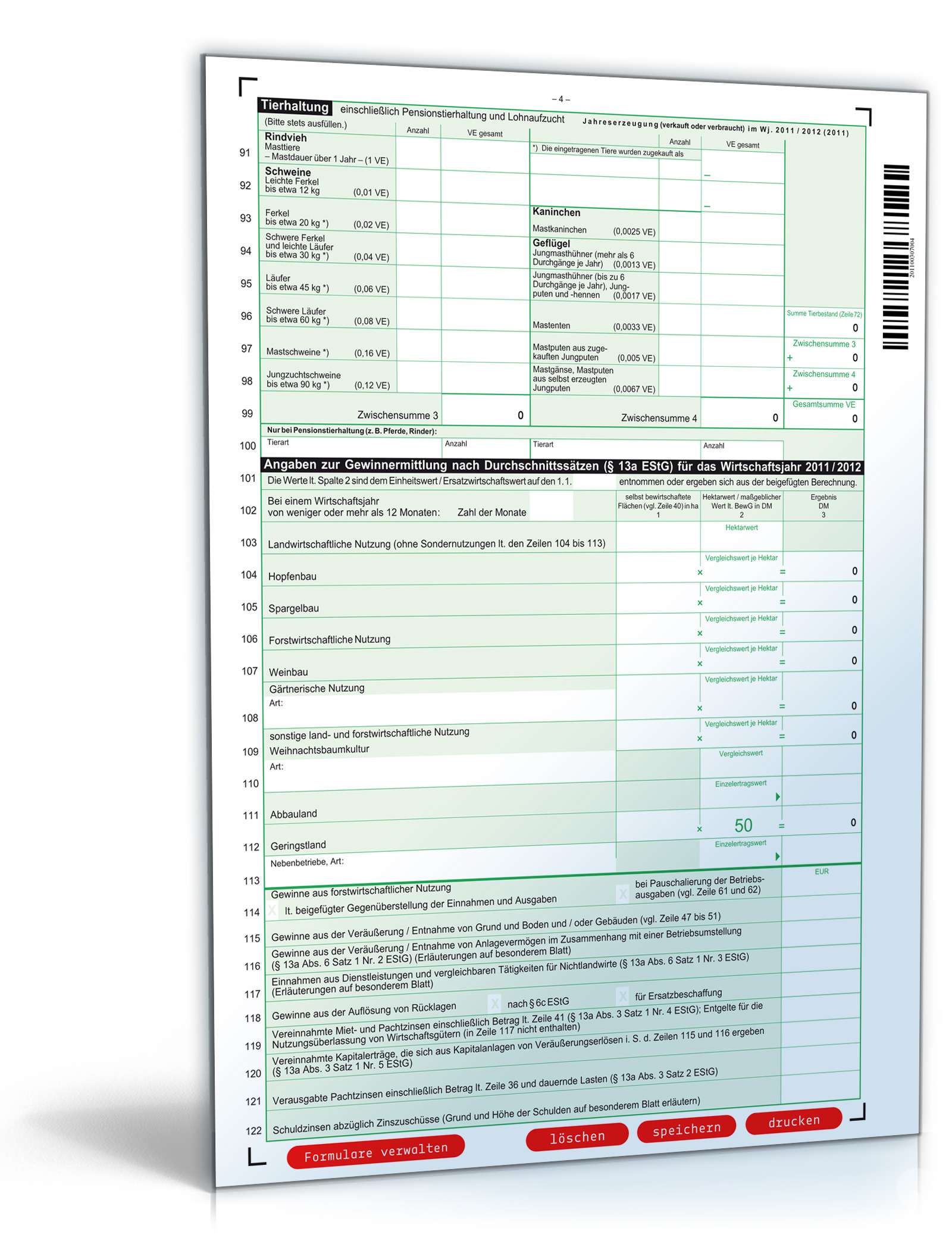 Anlage L 2011 PDF. Seite: 4
