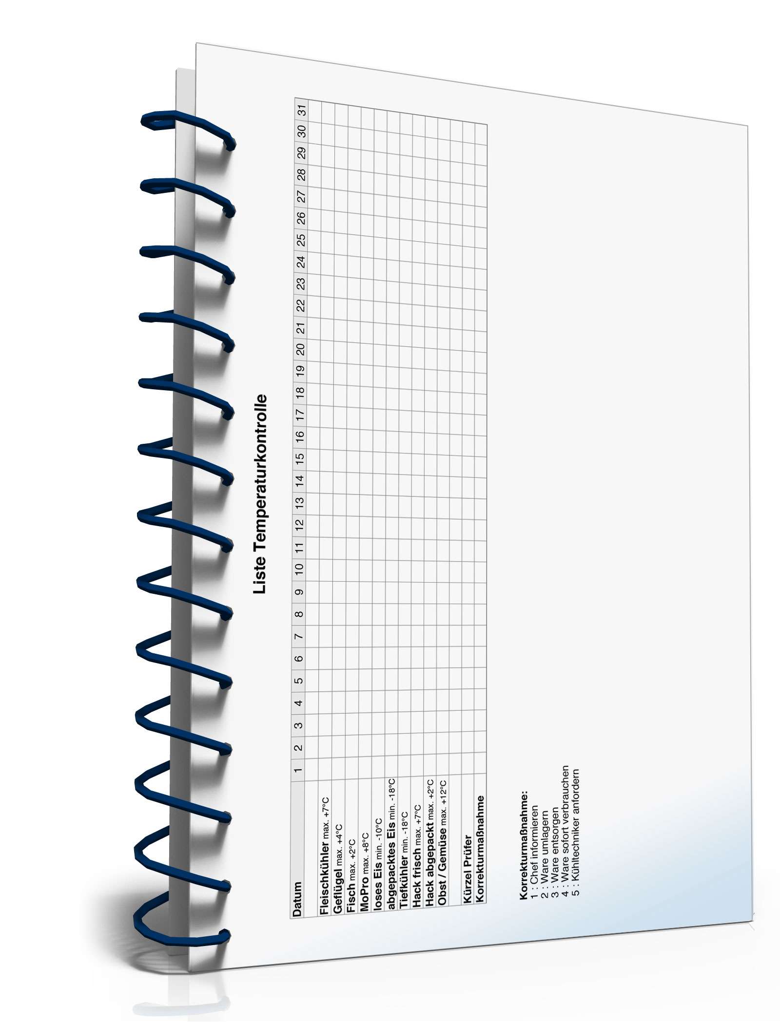 HACCP-Eigenkontrolle Eisdiele PDF. Seite: 3