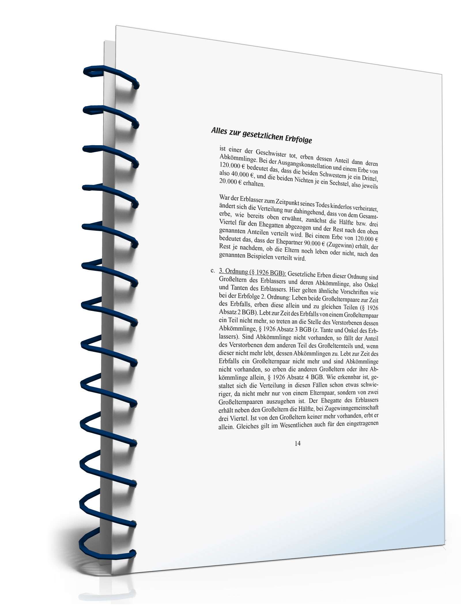 Ratgeber gesetzliche Erbfolge PDF. Seite: 14