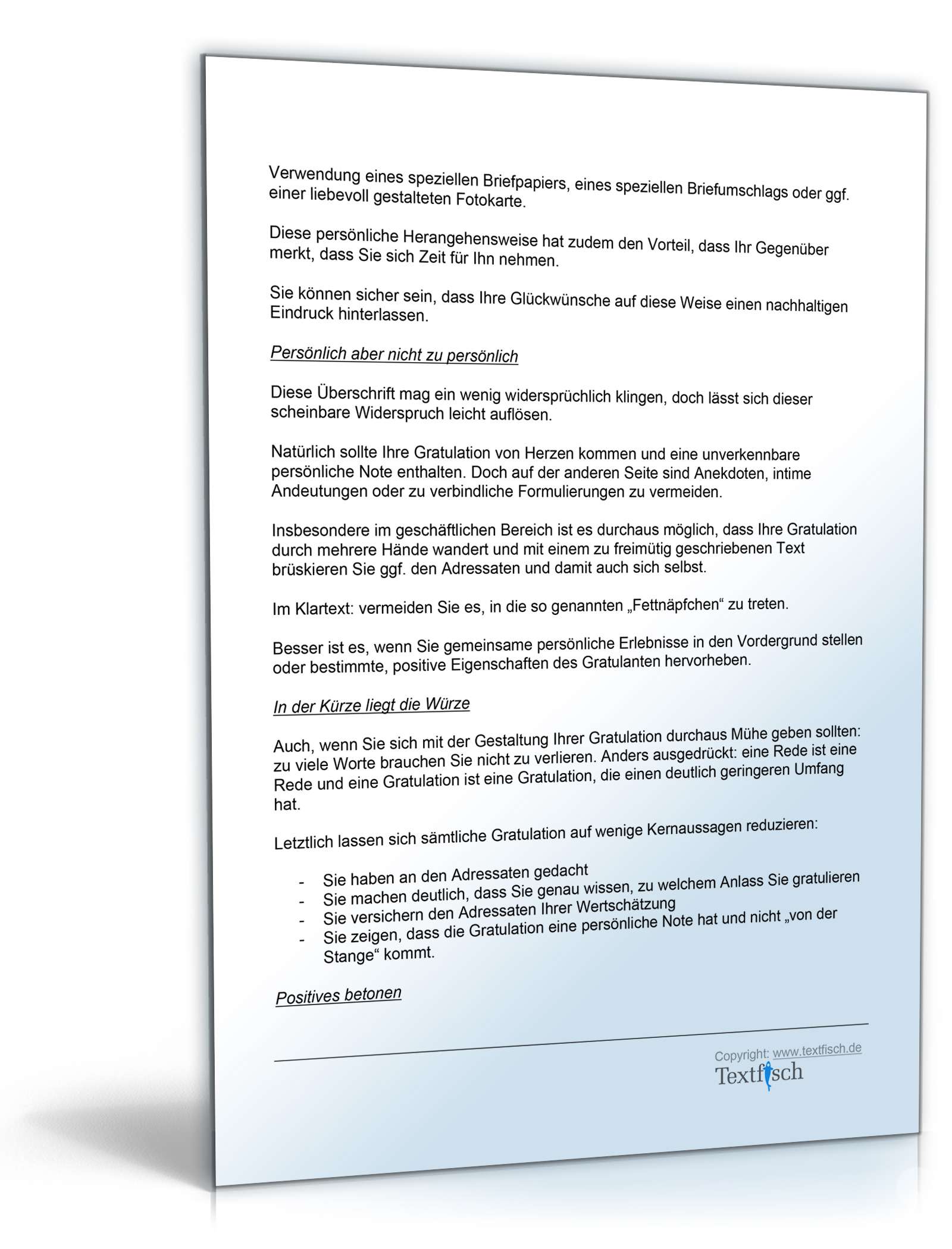 Gratulation Silberhochzeit Word. Seite: 4