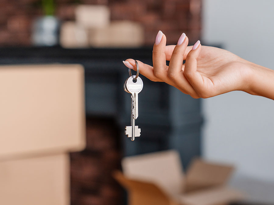 Eine Untermieterhin hat Schlüssel in der Hand. Muss die Schlüssel nach dem Tod des Hauptmieters abgeben?
