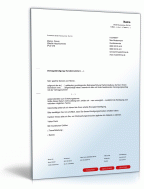 Muster Außerordentliche Kündigung beim Energieversorger